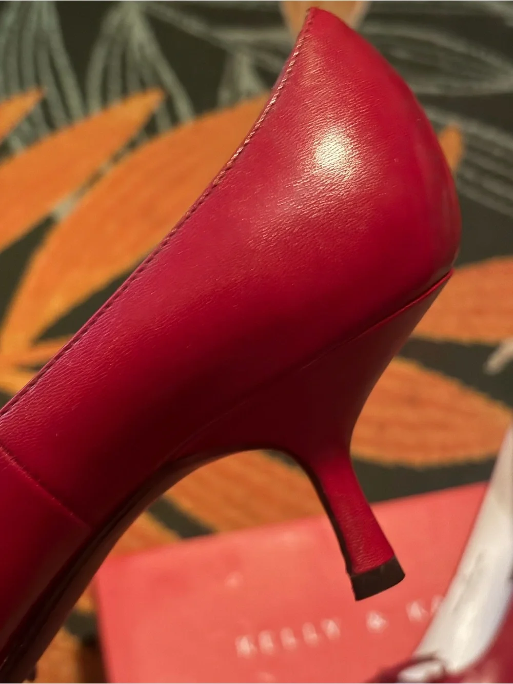 Carlos Falchi sophisticated red